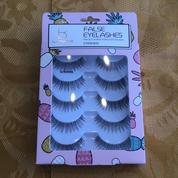 Lankiz 5 pairs of fake eyelashes - Picture 3 of 4